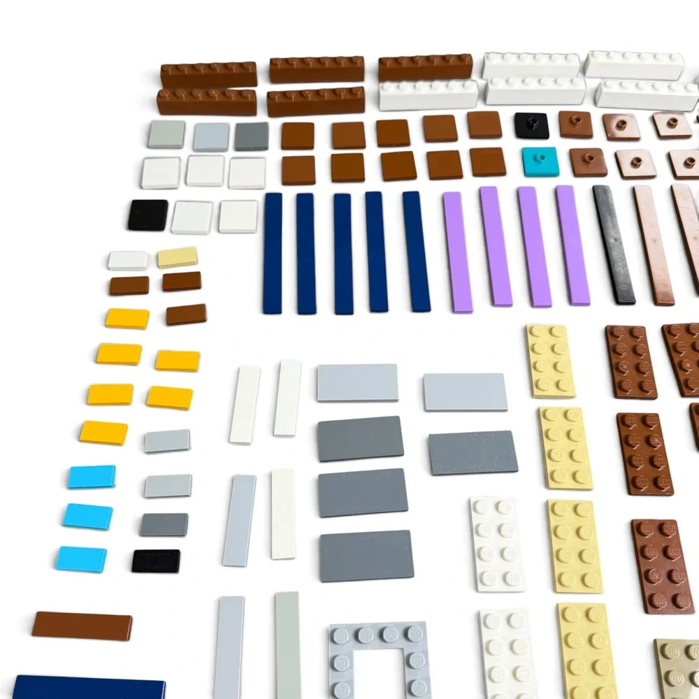LEGO Mixed Plate and Tile Bulk Lot Assorted Colors and Sizes Genuine Parts
